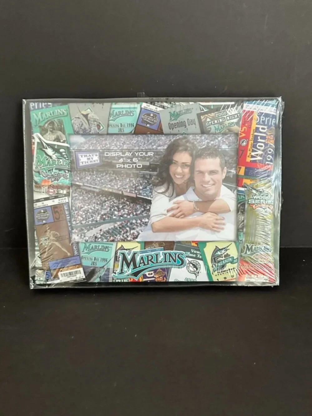 Miami Marlins 4x6 Scrapbook Picture Frame NEW
